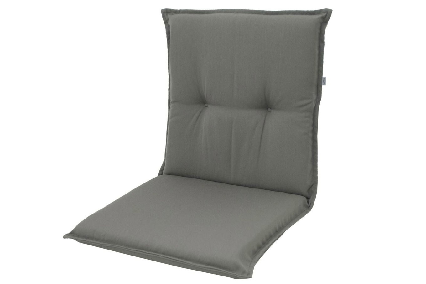 DOPPLER Cojín para Silla Respaldo Bajo, gris, Dralon, 100x50x7cm, con Impregnación de Marca DuPont Teflon 18595__1