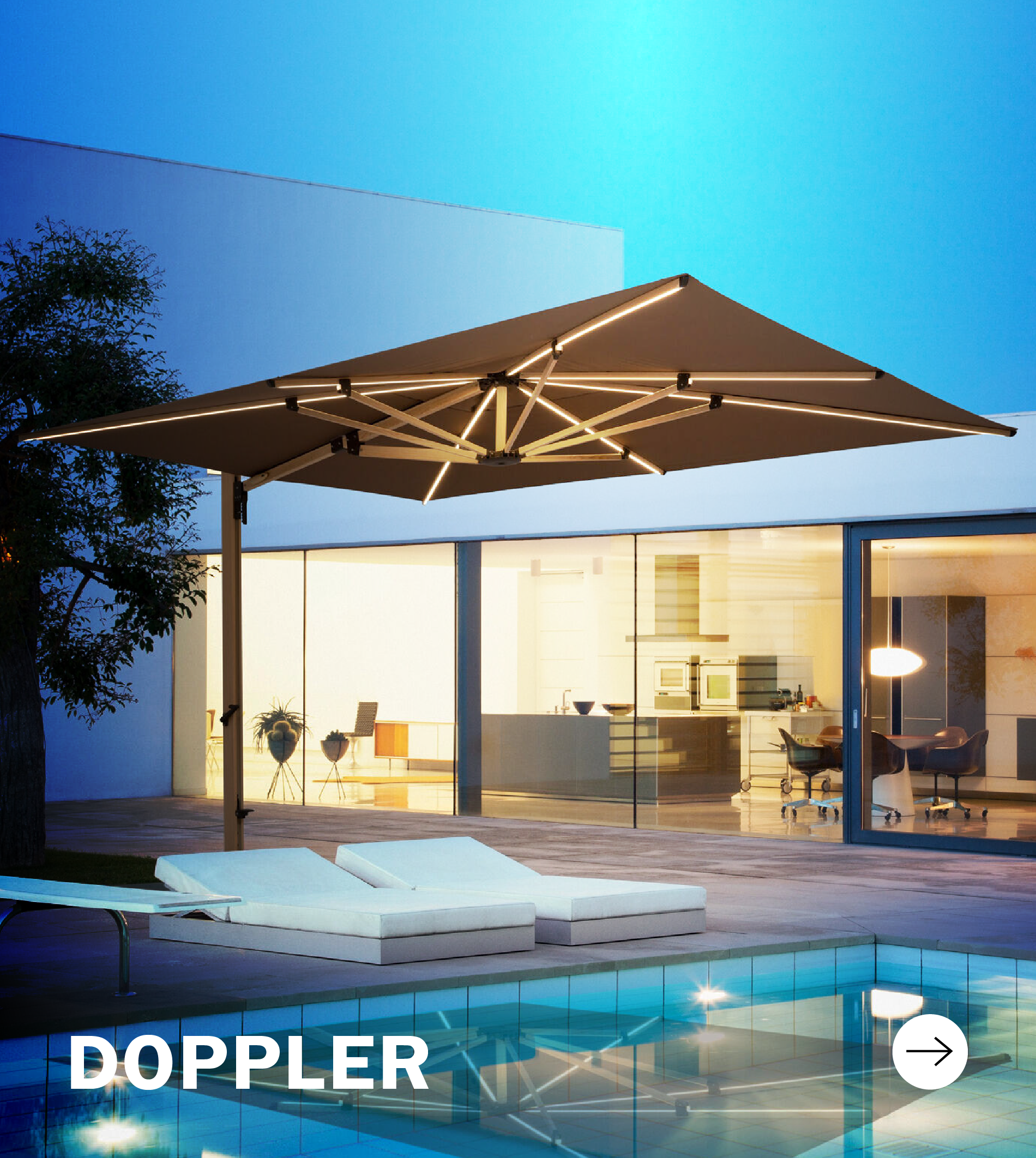 Logotipo de la marca Doppler