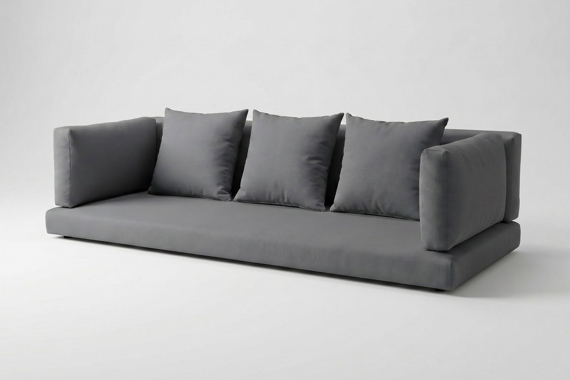 OUTFLEXX Juego de cojines, 7 piezas, gris, para sofá de tres plazas 2392-1 / 15734-1 OUTFLEXX Juego de cojines, 7 piezas, gris, para sofá de tres plazas 2392-1 / 15734-1