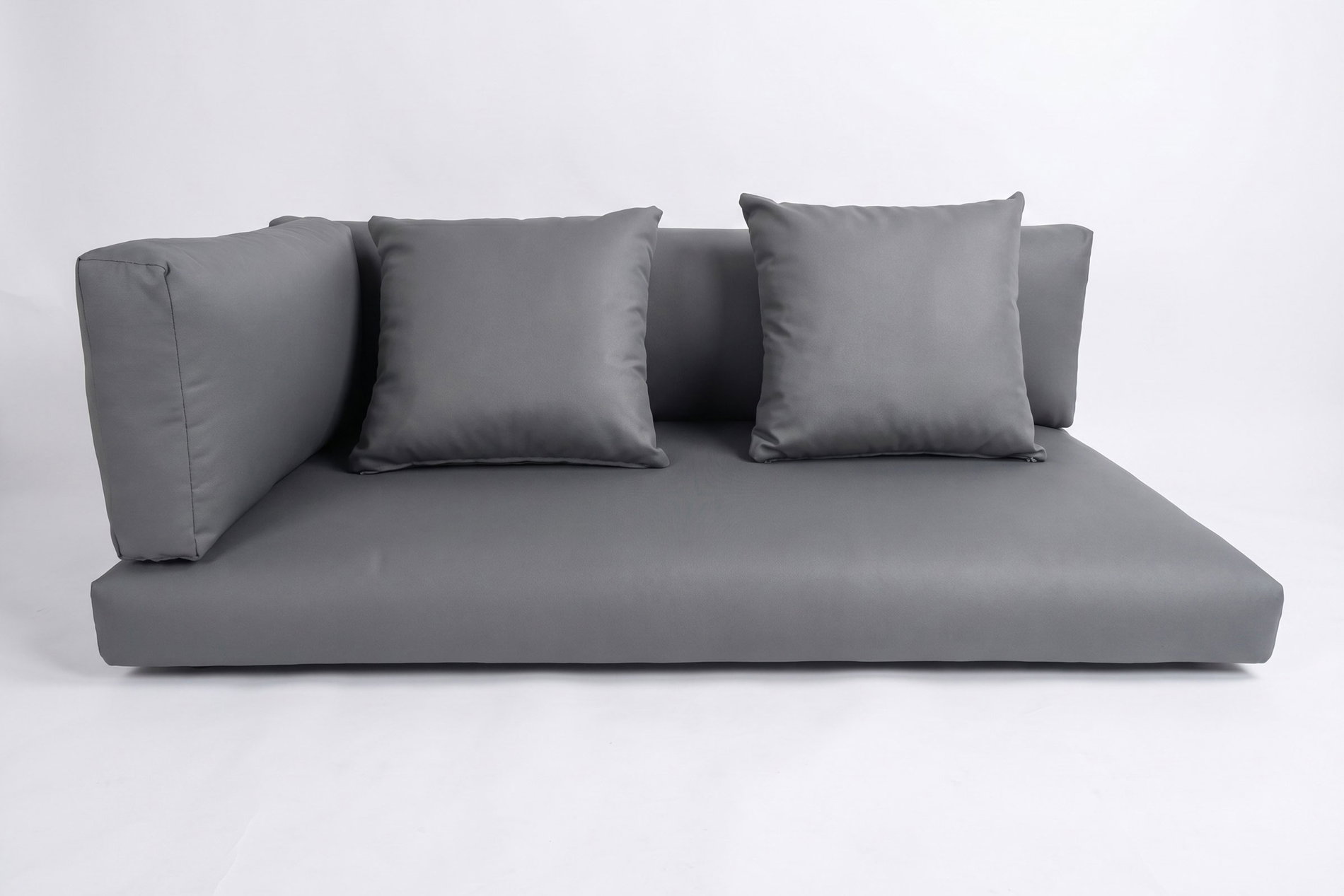 OUTFLEXX Set de cojines, 5 piezas, gris, para sofá de dos plazas 2392-3 / 2392-4 / 15734-3 / 15734-4 OUTFLEXX Set de cojines, 5 piezas, gris, para sofá de dos plazas 2392-3 / 2392-4 / 15734-3 / 15734-4