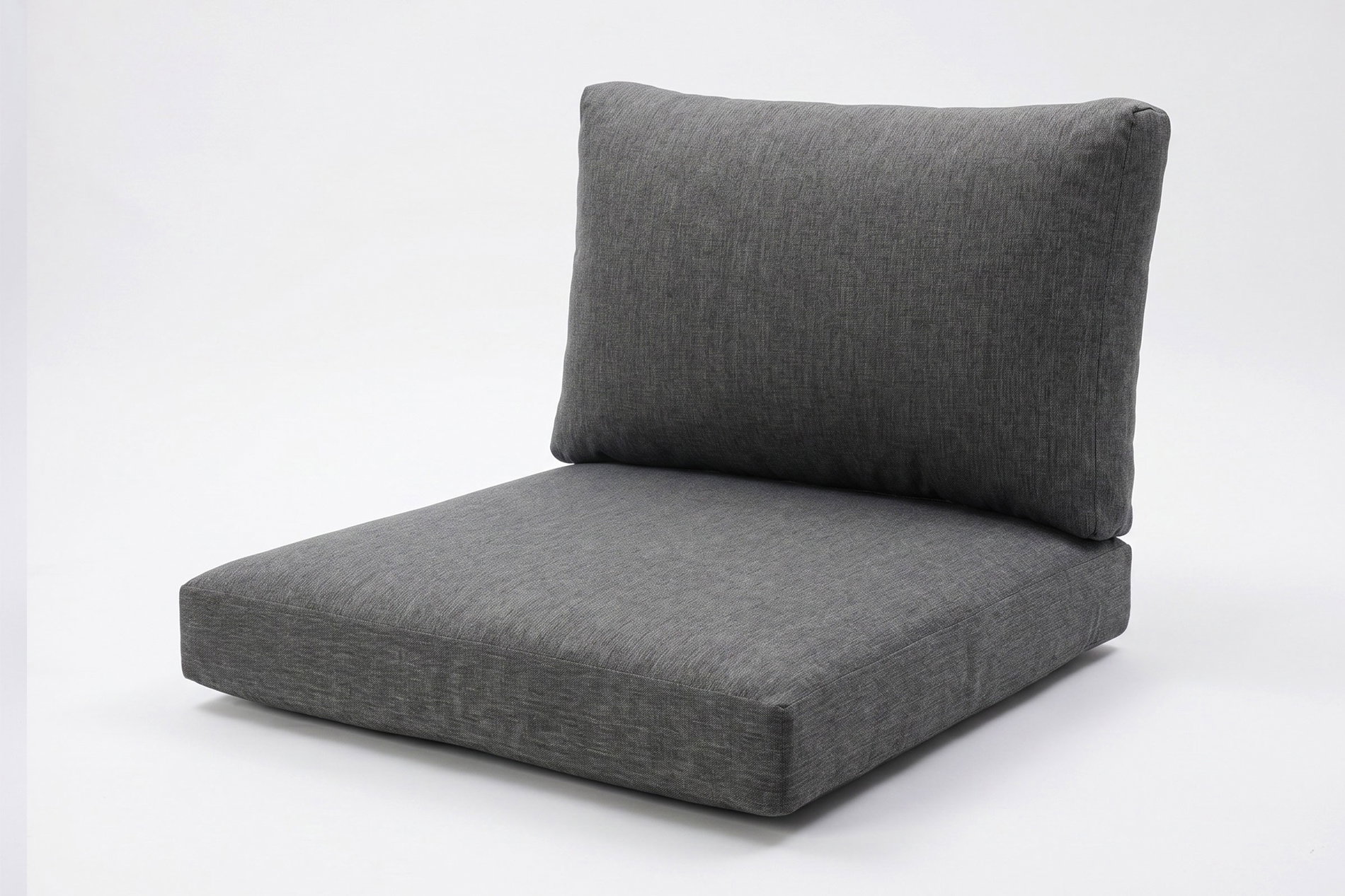 Juego de cojines OUTFLEXX, 2 piezas, gris, para sillón 18362-5 Juego de cojines OUTFLEXX, 2 piezas, gris, para sillón 18362-5