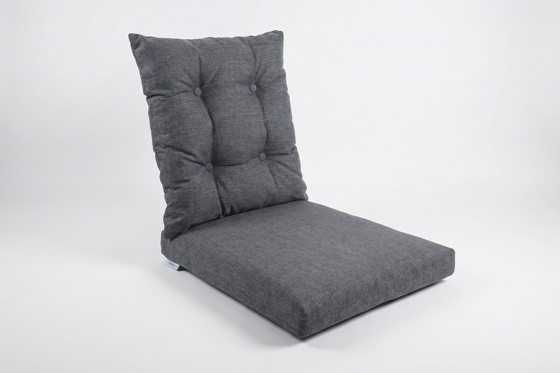 Conjunto de cojines OUTFLEXX, 2 piezas, gris, para sillón Dining 18369 Conjunto de cojines OUTFLEXX, 2 piezas, gris, para sillón Dining 18369
