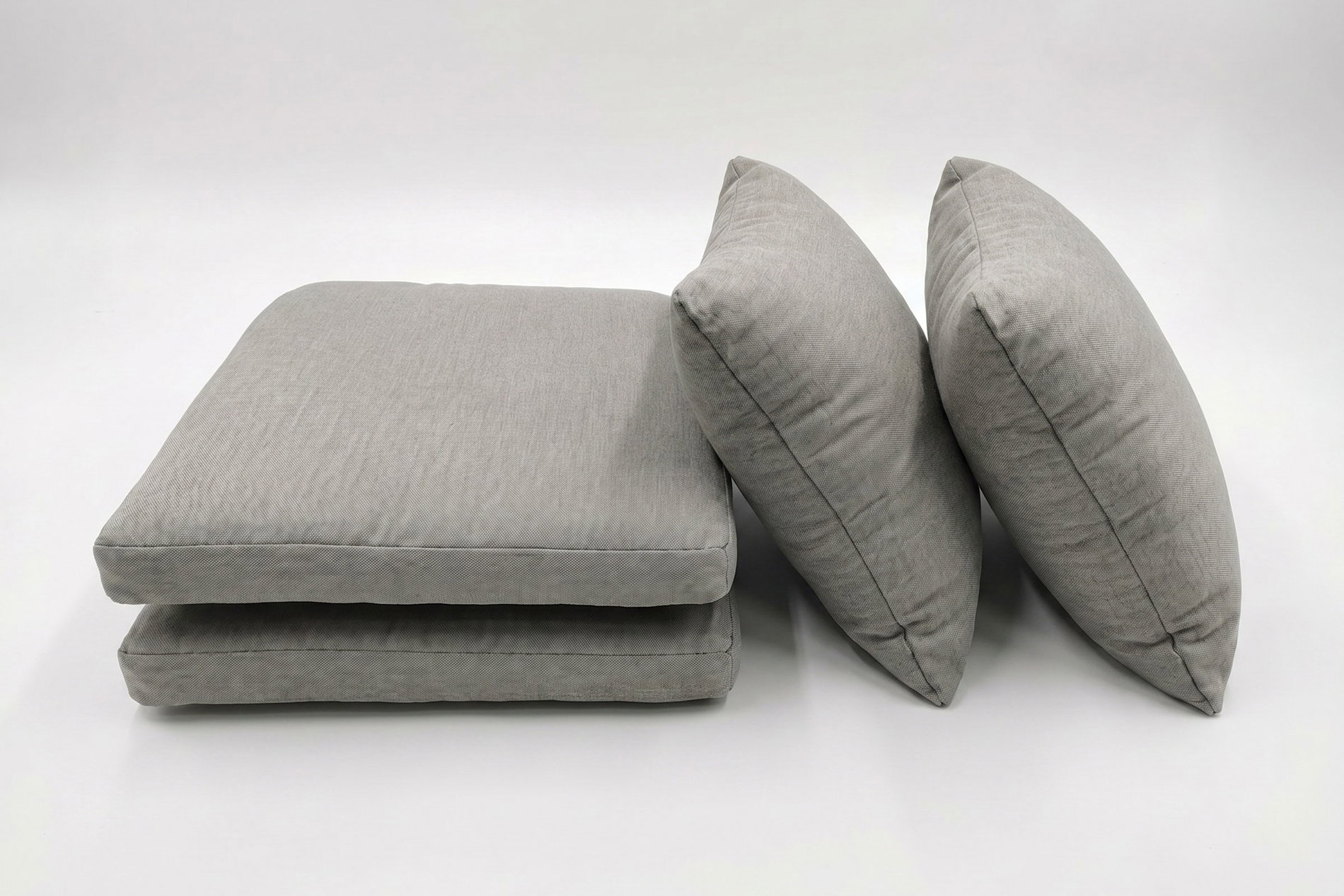 Juego de cojines OUTFLEXX, 4 piezas, beige desierto, para Conjunto de 2 sillones 34938