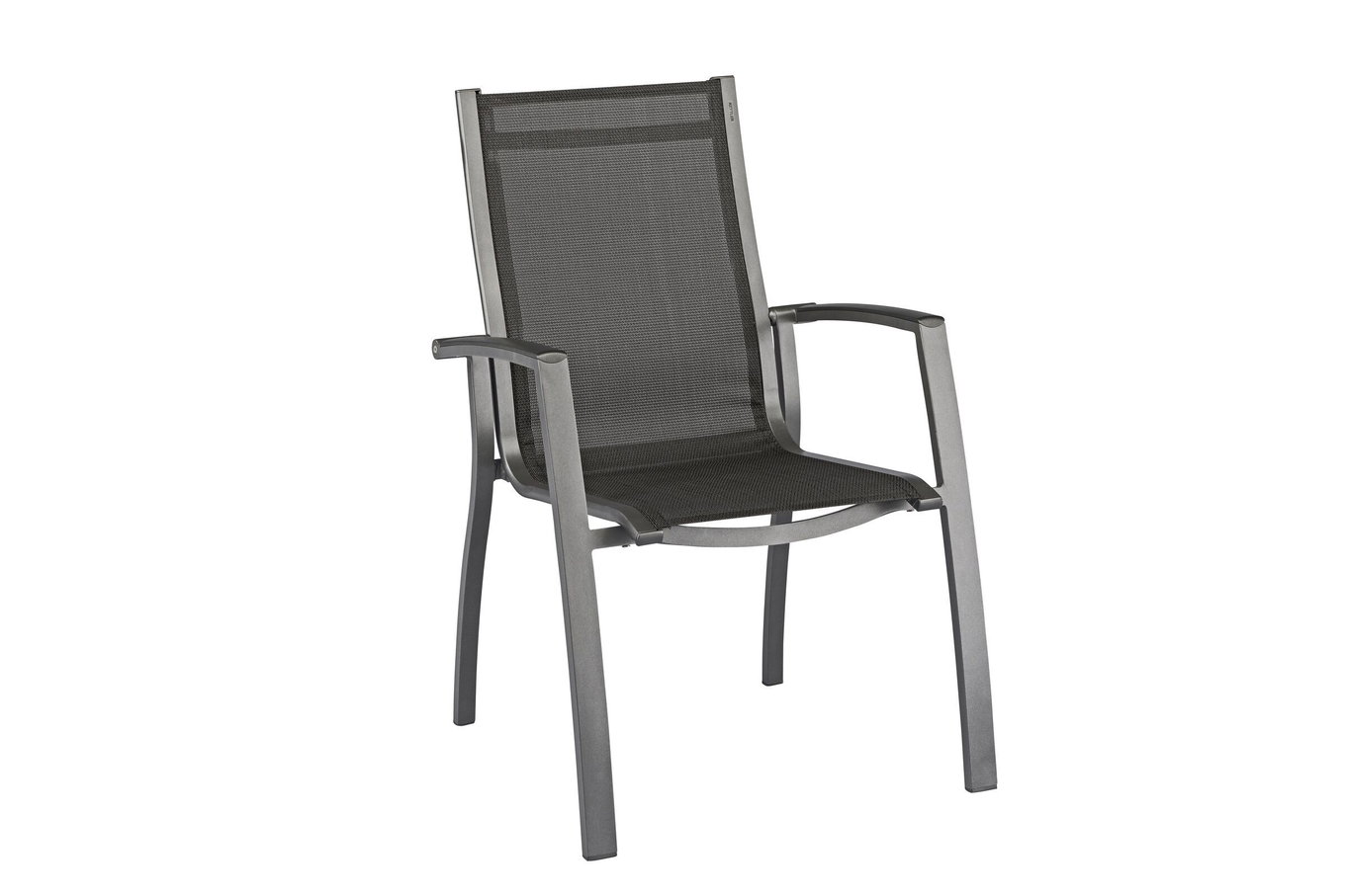 KETTLER Altura Silla apilable, antracita/antracita, Alu/Textilene, 0302102-7100 10981__1