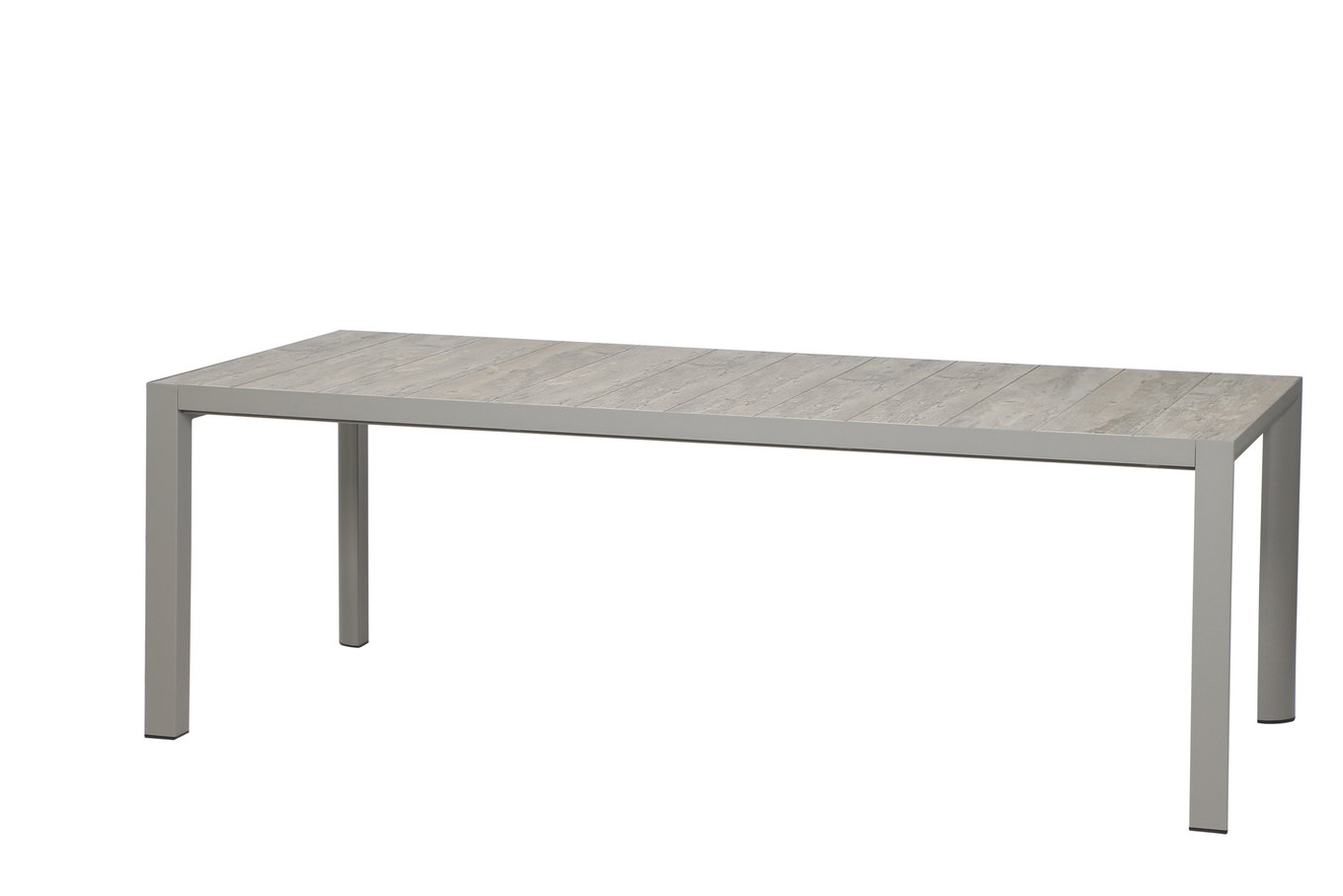 SIENA GARDEN Silva Mesa de comedor, plata/washed grey, Alu/Cerámica, 220x100cm 16604__1
