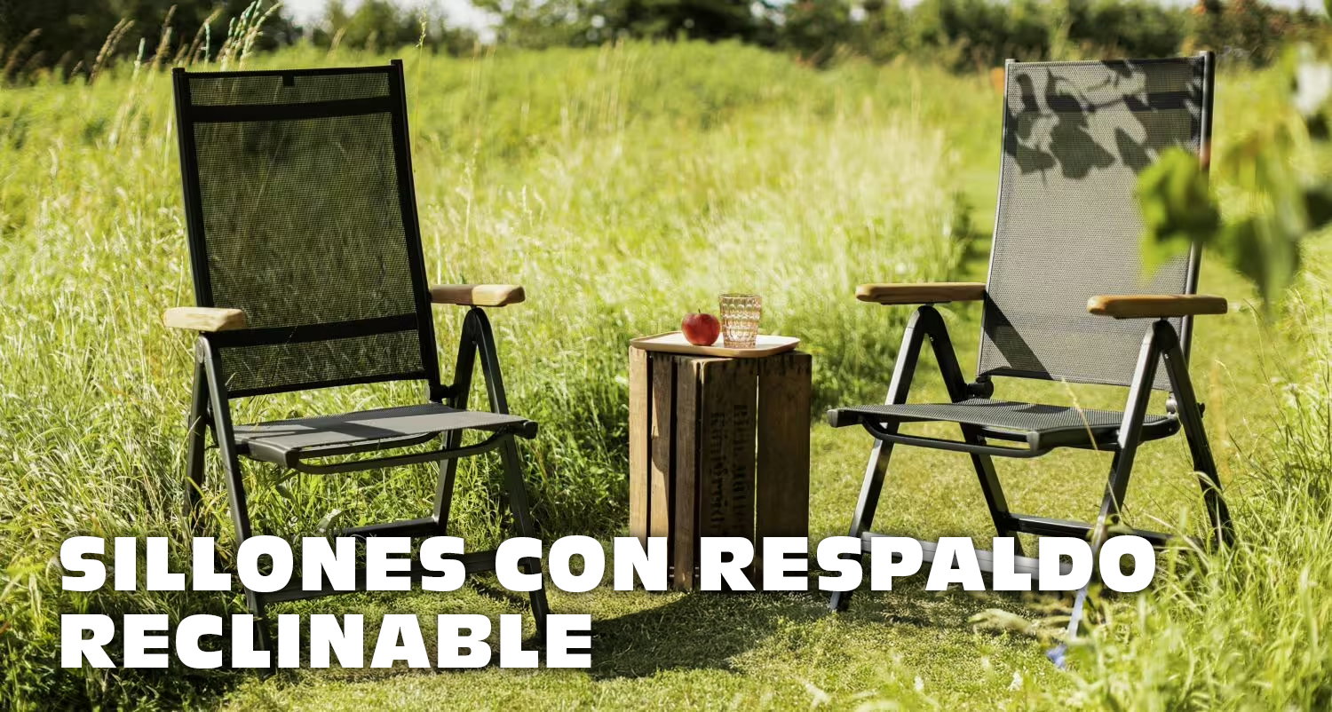 Sillones multiposición Kettler